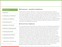 Tablet Screenshot of eisenkraut.info